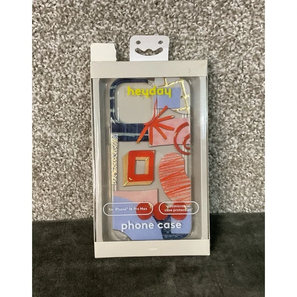 Heyday‎ Case iPhone 14 Pro Max NIP abstract antimicrobial wireless